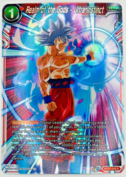 Realm of the Gods - Ultra Instinct Foil BT16-018 Dragon Ball Super Card Game LP - Image 1
