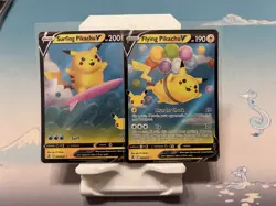 Pikachu Holo Celebrations Card 006/025 Flying/Surfing Pikachu v/Evolutions - Image 1