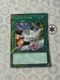 Destiny Draw - RA03-EN173 - Platinum Secret Rare (NM) - Yugioh - Image 1