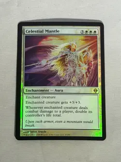 MTG FOIL Celestial Mantle Zendikar Magic the Gathering - Image 1