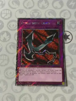 Kunai with Chain - RA03-EN204 - Platinum Secret Rare (NM) - Yugioh - Image 1