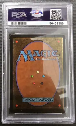 1994 Magic The Gathering GLYPH OF DOOM Legends Mint PSA 9. #2 - Image 2