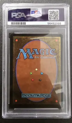 1994 Magic The Gathering GLYPH OF DOOM Legends Mint PSA 9 - Image 2