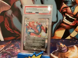 🔥2025 MTG SPM EN #0014 Spectacular Spider-Man 🔥Psa 10 Gem Mint - Image 2