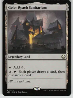 Geier Reach Sanitarium Rare Commander: The Lost Caverns of Ixalan 335 MTG NM - Image 1