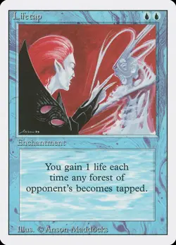 MTG Lifetap Revised 63 Regular Uncommon LP - Image 1