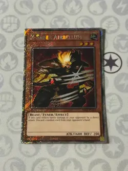 X-Saber Airbellum - RA03-EN221 - Platinum Secret Rare (NM) - Yugioh - Image 1