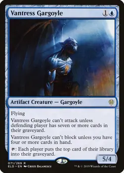 MTG Vantress Gargoyle Throne of Eldraine 071/269 Regular Rare - Image 1