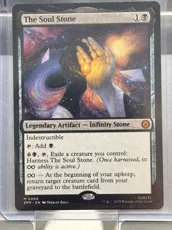 2025 Magic The Gathering The Soul Stone Marvel's Spider-Man Regular M 0066 - Image 1