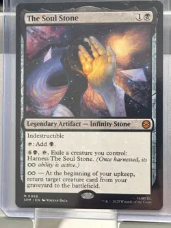 2025 Magic The Gathering The Soul Stone Marvel's Spider-Man Regular M 0066 - Image 2