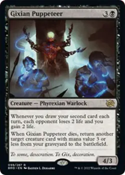 Gixian Puppeteer 99 R The Brothers' War Magic: The Gathering Foil NM/M - Image 1