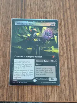 Emeritus of Woe (Extended Art) Secrets of Strixhaven Foil - Image 1