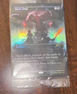 1x MTG Dark Deal RAINBOW - FOIL - Secret Lair X D&D NM - SEALED - Image 1