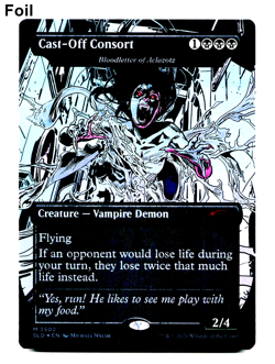 Cast-Off Consort - Bloodletter of Aclazotz (FOIL) - [Secret Lair] MTG SLD 2502 - Image 1