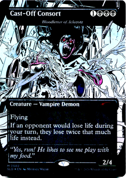Cast-Off Consort - Bloodletter of Aclazotz (FOIL) - [Secret Lair] MTG SLD 2502 - Image 2