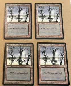 4x - Snow-Covered Swamp - Ice Age - MTG - Magic the Gathering - x4 - LP/MP - Image 1