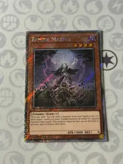 Zombie Master - RA03-EN185 - Platinum Secret Rare (NM) - Yugioh - Image 1