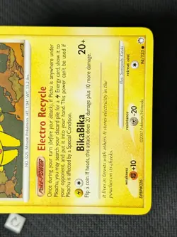 Pikachu 94/123 - Mysterious Treasures Common Pokemon TCG LP- - Image 5