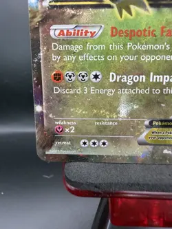 Tyrantrum EX - XY70 - Pokemon XY Promo Ultra Rare Card LP - Image 5