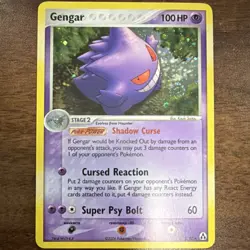 Pokemon Gengar Holo Rare Card EX Legend Maker 5/92 2006 100 HP Nintendo - Image 1
