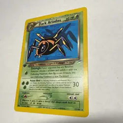Pokemon Neo Destiny Dark Ariados 1st Edition 17/105 NM+ WOTC Vintage - Image 3