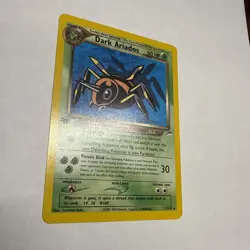 Pokemon Neo Destiny Dark Ariados 1st Edition 17/105 NM+ WOTC Vintage - Image 4