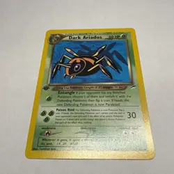 Pokemon Neo Destiny Dark Ariados 1st Edition 17/105 NM+ WOTC Vintage - Image 5