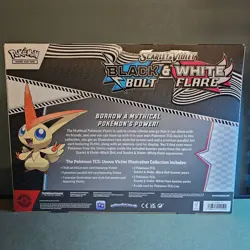 Pokemon TCG Victini Illustration Collection Box! Black Bolt/White Flare! Sealed! - Image 2