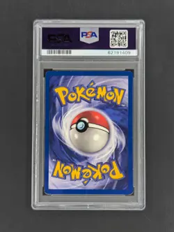1999 POKEMON JUNGLE 1ST EDITION #33 BUTTERFREE "d" EDITION ERROR PSA NM-MT 8 - Image 3