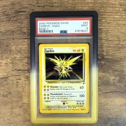 Pokemon Zapdos Base Set 2 Holo Rare English PSA 9 — GUARD INCLUDED - Image 1