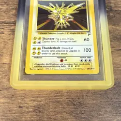Pokemon Zapdos Base Set 2 Holo Rare English PSA 9 — GUARD INCLUDED - Image 3