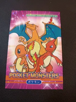 Pokemon Pocket Book Set Charmander Charmeleon Charizard Star Holo Peru US Seller - Image 1