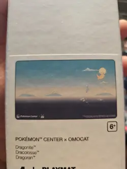 Pokemon Center x OMOCAT: Dragonite Playmat | Pokemon Center Exclusive Rubber mat - Image 1