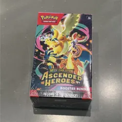 Pokemon TCG: Mega Evolution—Ascended Heroes Booster Bundle Box Sealed - Image 1