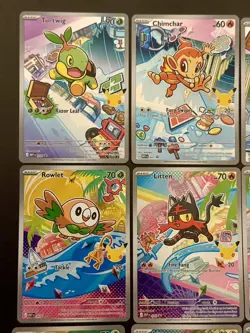 Pokemon TCG First Partner Illustration Series 1 Sinnoh And Alola - Lot of 3 sets - Image 3