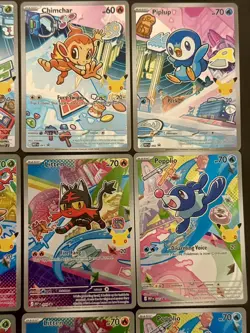 Pokemon TCG First Partner Illustration Series 1 Sinnoh And Alola - Lot of 3 sets - Image 4