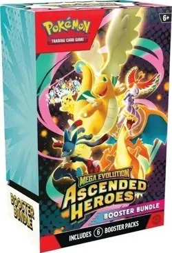 New! Pokemon Ascended Heroes Booster Bundle Factory Sealed - Image 1