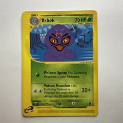 Pokemon Arbok #35/165 Non-Holo Rare - 2002 Expedition Base Set - NM to Mint! - Image 1