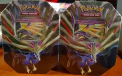Pokemon Azure Legends Xerneas ex Tin - FACTORY SEALED 2 tins - Image 1