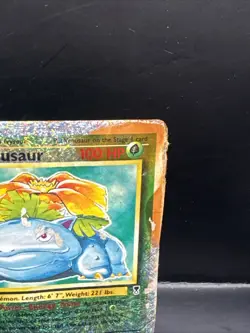 2002 Pokemon Legendary Collection Venusaur Reverse Holo Foil 18/110 - HP Damage - Image 3