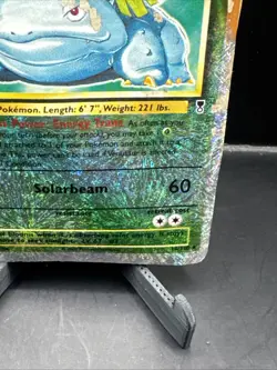 2002 Pokemon Legendary Collection Venusaur Reverse Holo Foil 18/110 - HP Damage - Image 4