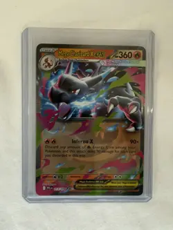 Mega Charizard X ex 013/094 Double Rare Phantasmal Flames Pokemon Holo Near Mint - Image 3