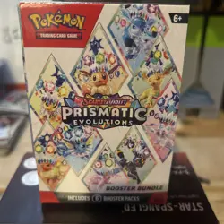 Pokemon Scarlet & Violet Prismatic Evolutions Booster Bundle - Image 1