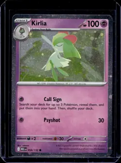 2025 Pokemon Mega Evolution Kirlia Common #059/132 - Image 1