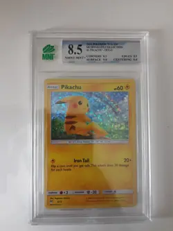 2019 Pokemon TCG SM McDonald's Collection #6 Pikachu -Holo - Image 3