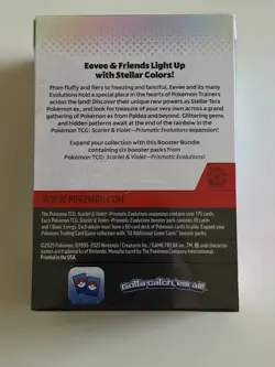 Pokemon TCG: S&V Prismatic Evolutions Booster Bundle (6pks) Factory Sealed - Image 2