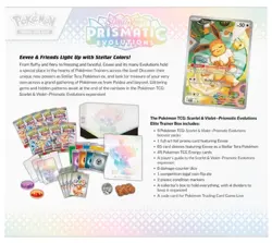 Prismatic Evolutions ETB Elite Trainer Box - Factory Sealed - Image 2