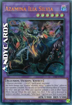 AZAMINA ILIA SILVIA • Ultra R Emblema • 25LP EN010 • Lim • Yugioh! • ANDYCARDS - Image 1