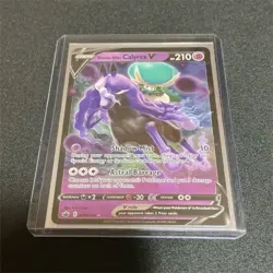 Pokemon Shadow Rider Calyrex V Holo 074/198 Chilling Reign - Image 1