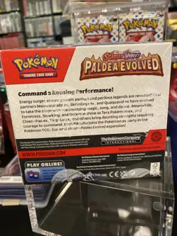 Pokemon TCG: Scarlet and Violet Paldea Evolved Booster Box (case included) 820650863493 - Image 4